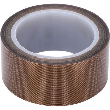 Ruban adhésif isolant en PTFE haute température, rouleau pour machine de mise sous vide, consommable : 0,13 mm x 19 mm x 10 m (1/5)