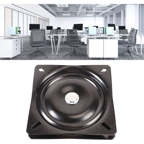Plateau tournant à retour automatique, tabouret de bar, chaise de salle à manger, chaise pivotante, accessoires de quincaillerie, plateau tournant haute capacité. (1/5)