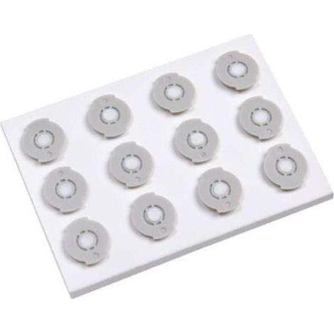 Elemento filtrante para depósito de agua (12 unidades), accesorio para aspiradoras robot, compatible con aspiradoras robot Xiaomi 1S T4/T5 S4 S5 S6 S50 S51 S55 (1/3)