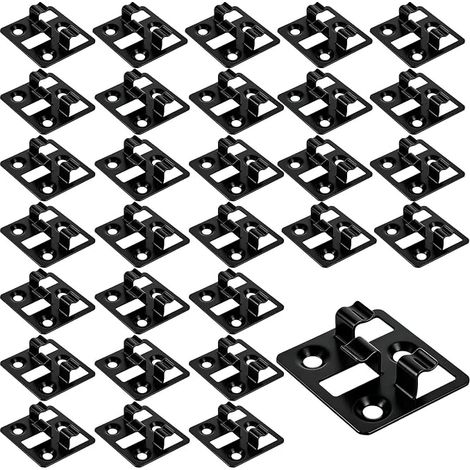 clips de fixation pour lames WPC En acier inoxydable terrasse composites Entretoises cachées Fixation WPC/BPC Écart de 3 mm Hauteur (1/5)