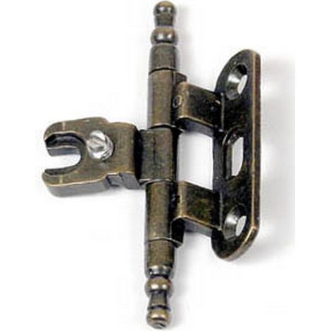 10PZ CERNIERE PER MOBILI ART. . A0058 BRONZATA ANTICA