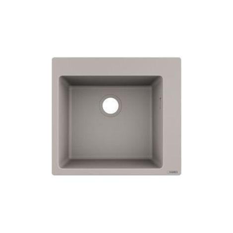 S510-F450 Evier encastré 450 gris béton