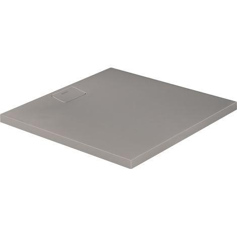 Receveur de douche carré STONETTO 1000x1000x50mm en béton gris (1/3)