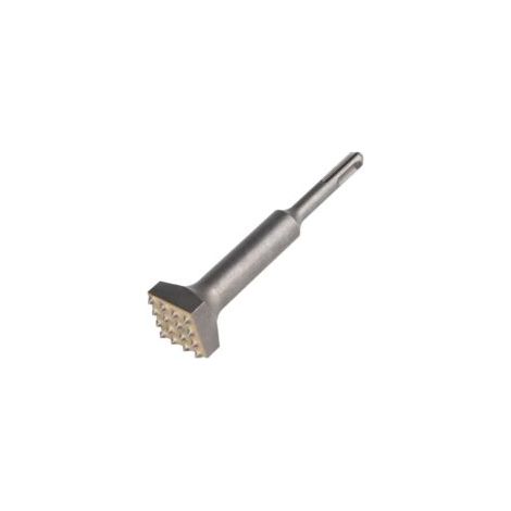 QORVA-Boucharde SDS Plus 16 dents – Acier haute qualité – Pour burinage sur dalles de ciment, murs et ponts – Compatible outils SDS Plus
