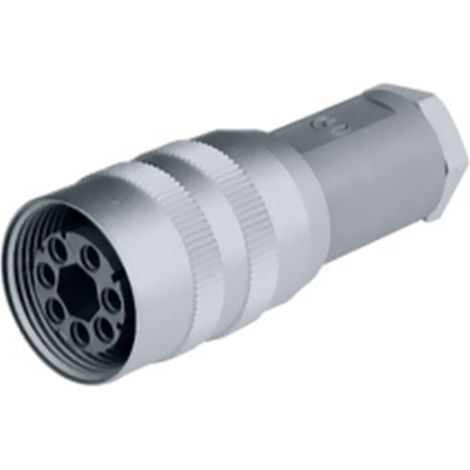 Hirschmann 931 720-001-1 Rundstecker Leitungsverbinder Gesamtpolzahl: 6 + PE 1 St. (1/3)