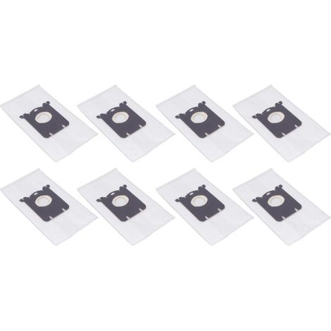 Staubsauger-Filterbeutel – 8 Stück aus Vliesstoff – Kompatibel mit FC8202, FC8204, HR8331 und anderen Modellen (1/4)