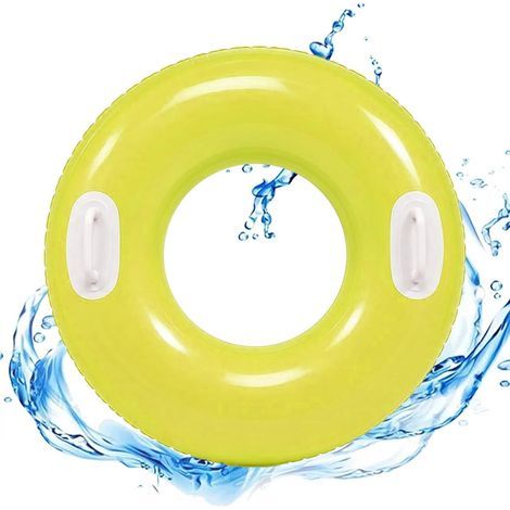 Aufblasbare Pool-Luftmatratze mit Griffen. Sommer-Luftmatratze für Erwachsene. Ideal für Sommerurlaub, Strand, Wasserparks und Gartenpartys. (1/5)