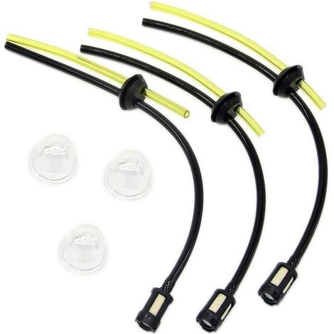 Kit de filtre à essence universel Joint de tuyau d'essence pour débroussailleuse tondeuse tondeuse débroussailleuse taille-haie élagueur