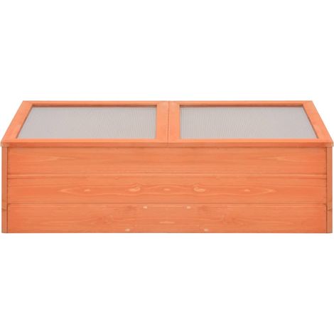 vidaXL Holz Gewächshaus 100x50x34 cm