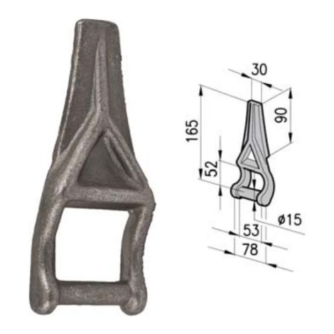 Support avec nervure 60476 Cermag - Maxi