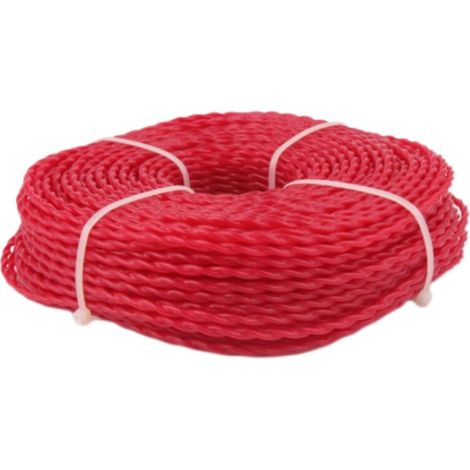 Universal Trimmer Line, 3mmx60m3.0 mm Nylon Strimmer Trimmer Line, Twist UC3AnFhS (1/4)