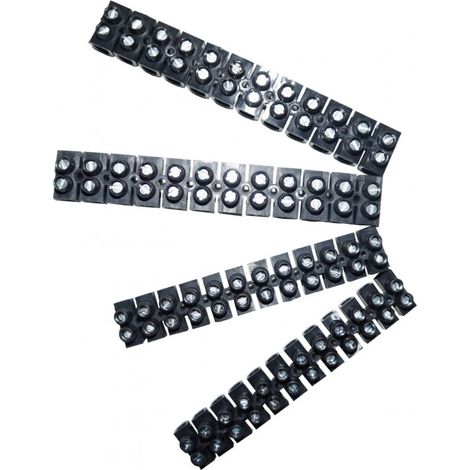 Set di 4 morsettiere 2 x 2,5 e 2 x 6 mm².