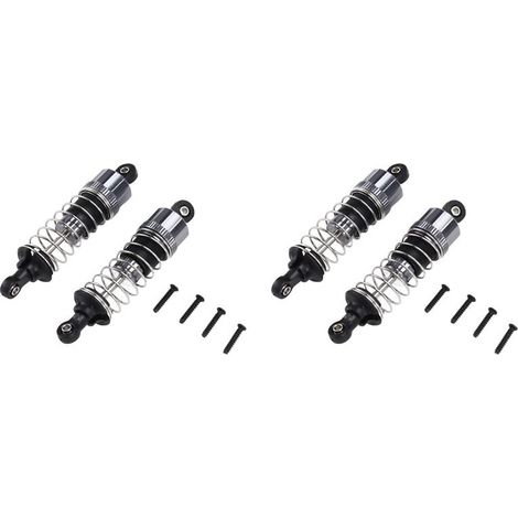 Kit de actualización de cuatro amortiguadores hidráulicos metálicos para coches RC HBX 16889 16889A 16890 16890A SG1601 SG1602 a escala 1/16