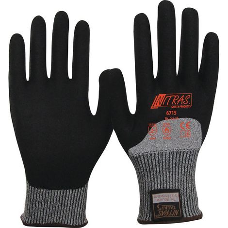 Guanti antitaglio Taeki taglia 10 grigio / nero 10 PA (Per 10)