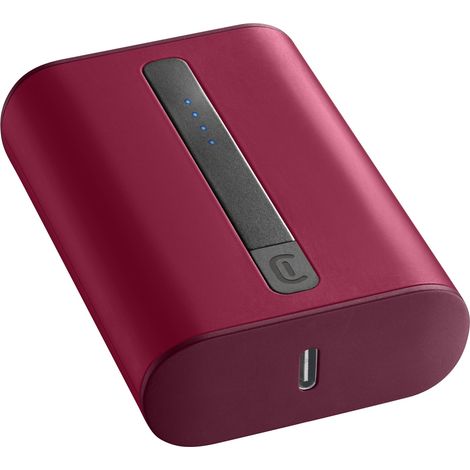Cellularline THUNDER 10000 Powerbank 10000mAh Rot 20W PD (1/5)