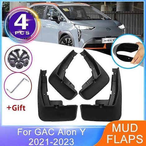 4-teiliges Schmutzfänger-Set für GAC Trumpchi Aion Y Hycan Z03 2021 2022 2023, vorne und hinten, Radlaufschutz, Kotflügel, Auto-Styling