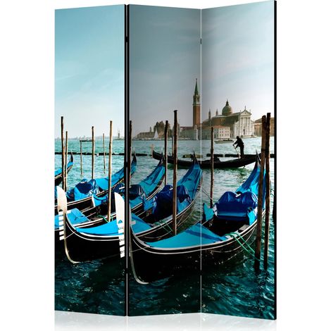 Paravento - Gondolas on the Grand Canal, Venice [Room Dividers] - 135x172 (1/4)