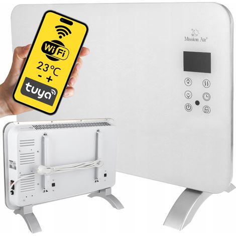 PORTO WiFi 1000W Konvektorheizung, weiß (1/5)