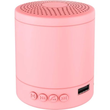 Mini haut-parleur Bluetooth, haut-parleur stéréo sans fil Mini colonne Musique Basse 5 W Haut-parleur d'extérieur