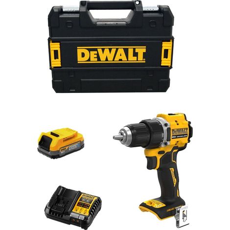 Taladro Atornillador DeWALT DCD794E1T (1 x 1,7 Ah Powerstack + DCB1104 + TSTAK II) (1/5)