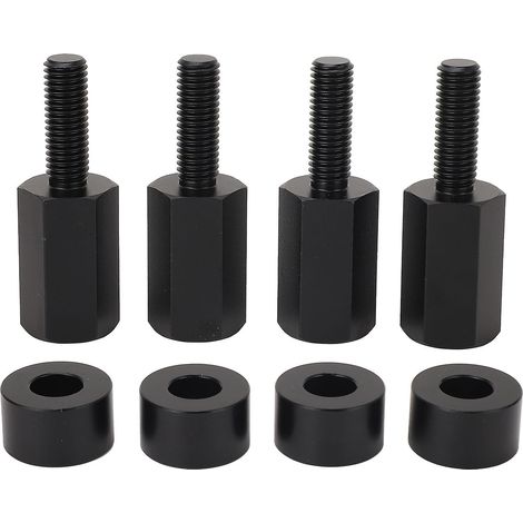 Kit de rehausseurs de siège UTV noirs réglables avec 4 entretoises supplémentaires, compatible avec les modèles X3 (1/5)