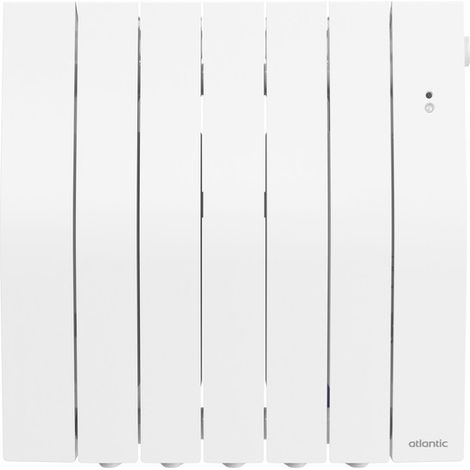 Atlantic – Radiateur à inertie fluide 750W horizontal – Chaleur douce et saine – Pilotage intelligent – 500608 (1/5)
