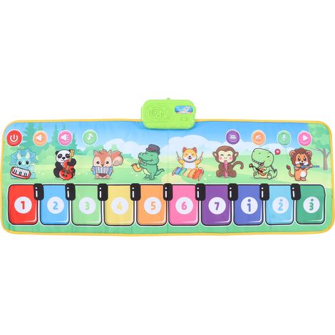 Tapis piano musical pour enfants, clavier de danse en tapis, jeu éducatif d'éveil précoce, jouet d'apprentissage (1/5)