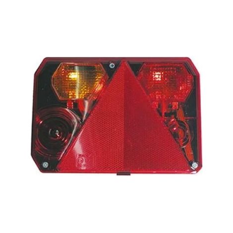 Feu RADEX 6400 gauche 6 fonctions pour remorque (1/3)