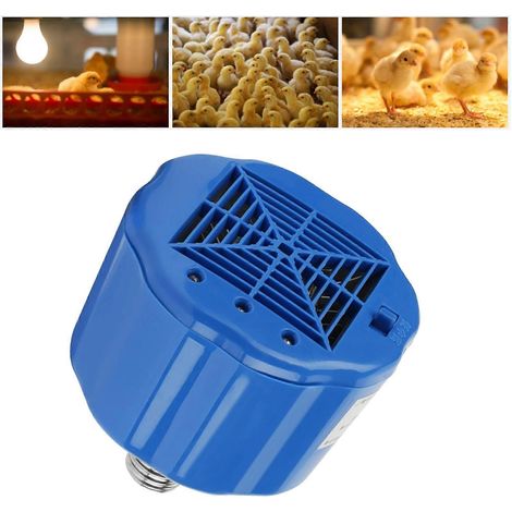 Lampe chauffante pour poulailler et élevage de bétail, 100-300 W TkX (1/5)