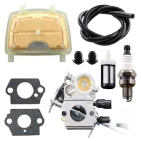 Carburateur avec joint pour tronçonneuse Stihl MS171 MS181 MS201 MS211 C1Q-S269 (1/4)