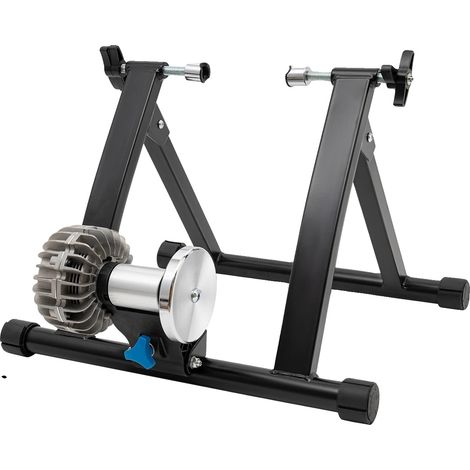 Soporte para bicicletas de interior, diseño ajustable, construcción robusta, color negro. (1/2)
