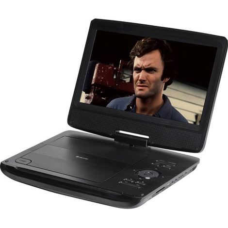 [GEBRAUCHT] B-Ware Denver Tragbarer DVD-Player MT-1097 10 Zoll LCD Akkubetrieb schwarz 25,4cm