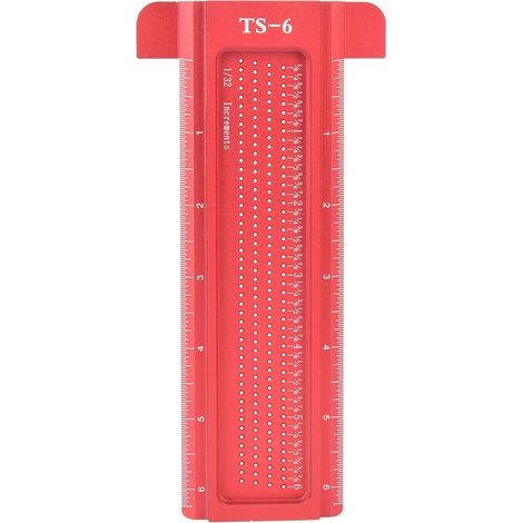 Anreißlehre, T-förmige Anreißlehre aus Aluminiumlegierung, Messwerkzeug für Schreiner (1/4)