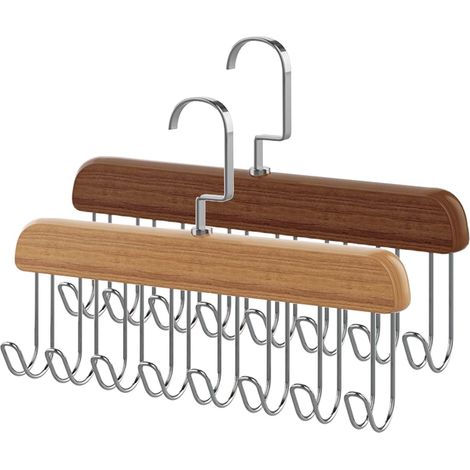 Porte-jarretelles de soutien-gorge (1 marron foncé et 1 couleur bois) (1/5)