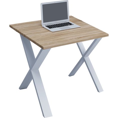 Mesa de oficina de escritorio 80x50 Lona U 76x80x50 - VCM