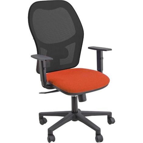 Unisit Sedia Operativa Ergonomica Hubble Con Braccioli Regolabili Rosso/Nero