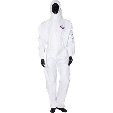 Traje de protección desechable talla L - pintura y bricolaje