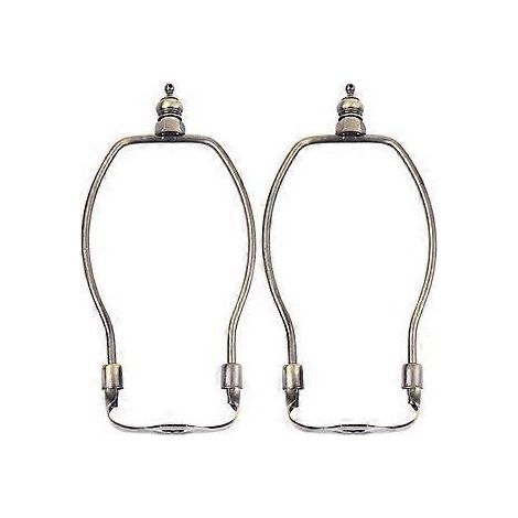 2 supports d'abat-jour pour lampes de table et lampadaires (17,50 x 9,00 x 1,40 cm) (1/2)