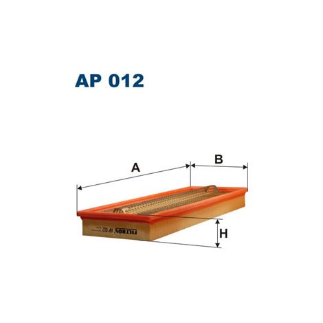 Filtro aria AP012
