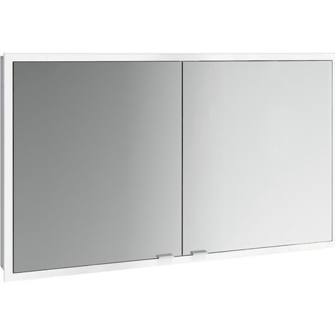 emco prime slim Spiegelschrank, 1300mm, 2 Türen, Unterputzmodell, (1/3)