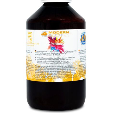 Modern Reef Polypop 250ml - alimento nutritivo per coralli