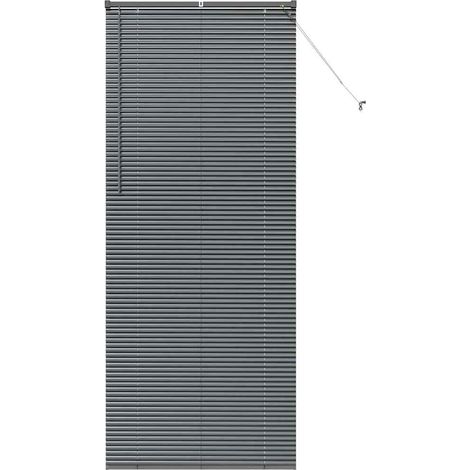 Maison Exclusive - Tendaggi a veneziana Grigio scuro 220 x 85 cm Alluminio