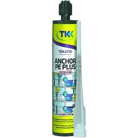 ANCORANTE CHIMICO POLIESTERE TEKAFIX ANCHOR PE PLUS GRIGIO ML.300 -- PZ 3