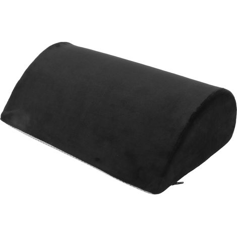 Oreiller demi-lune amovible et lavable, design ergonomique, soutien lombaire pour la tête, la nuque, le dos et les jambes (1/5)