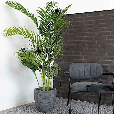 Palmier artificiel en pot H 175 cm