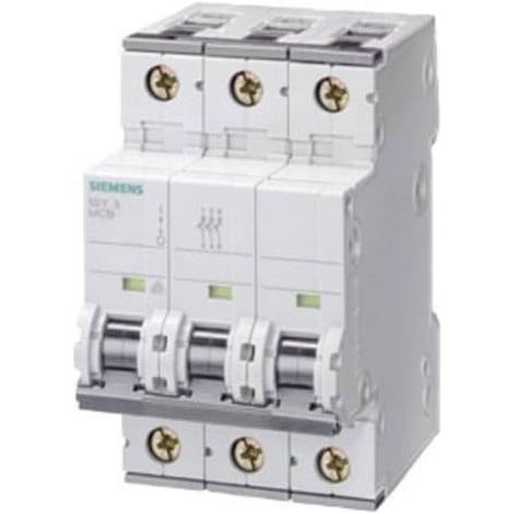 Siemens - Interruptor automático 70 accesoriable 10ka curva-c 3 polos 6a