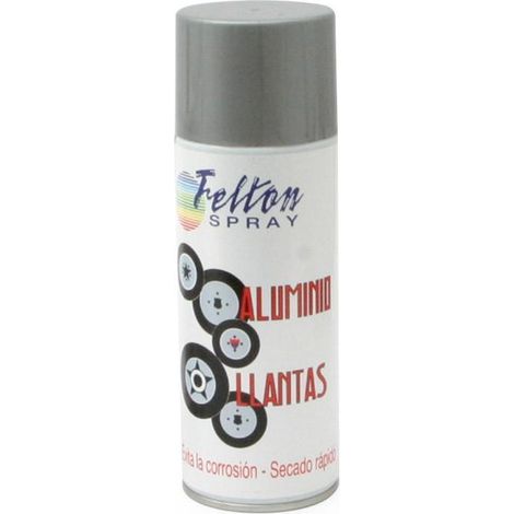 FELTON spray pintura aluminio llantas 400ml , SPRAY PINTURA ALUMINIO LLANTAS 400ml - Marca FeltonEst