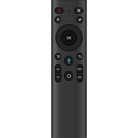 Télécommande vocale sans fil Air Mouse IPTV pour Smart TV et boîtier Android 2,4 GHz (1/4)