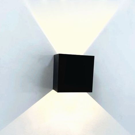 Applique murale LED multifonctionnelle et innovante en aluminium, 7 W, lumière chaude, idéale pour chambre, salon ou couloir. (1/5)