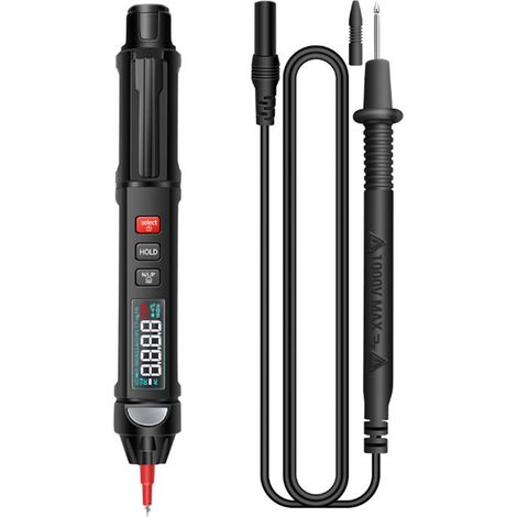 multimètre-Mini Multimètre Digital Intelligent A3008 (6000 Points, RMS Véritable, Détection Séquence Phases) – Exclusivement pour Professionnels Électricité & Maintenance Équipements Électroniques
